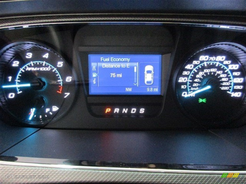 2015 Taurus SE - Deep Impact Blue Metallic / Dune photo #19