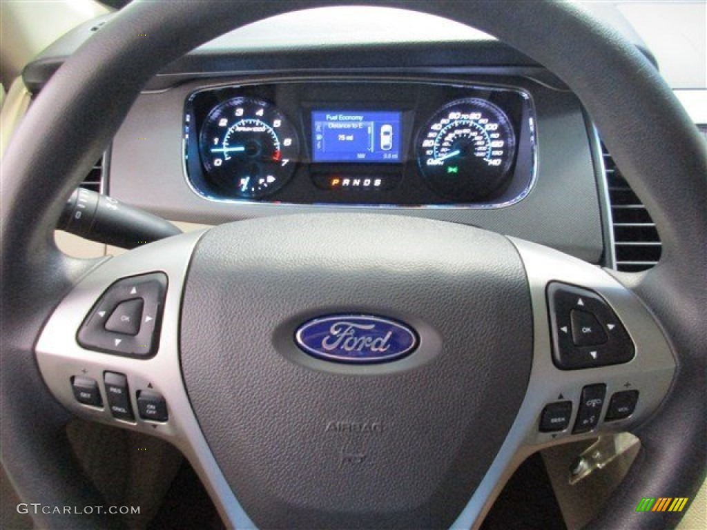 2015 Taurus SE - Deep Impact Blue Metallic / Dune photo #20