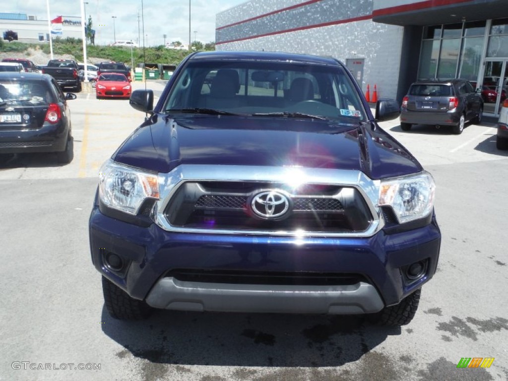 2012 Tacoma SR5 Access Cab 4x4 - Nautical Blue Metallic / Graphite photo #4