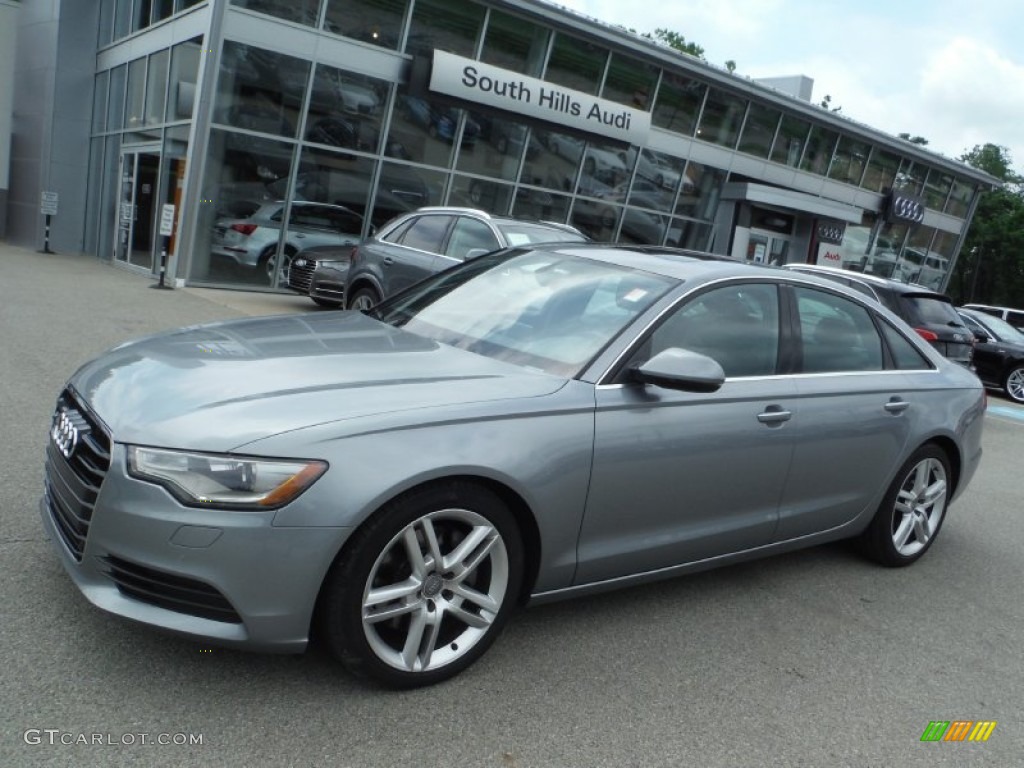 2015 A6 2.0T Premium Plus quattro Sedan - Quartz Gray Metallic / Black photo #1