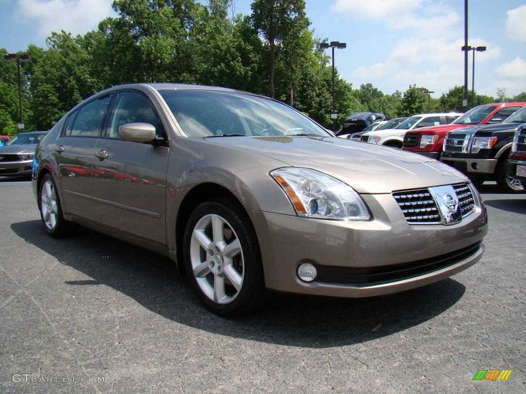 2006 Maxima 3.5 SE - Spirited Bronze Pearl / Black photo #1