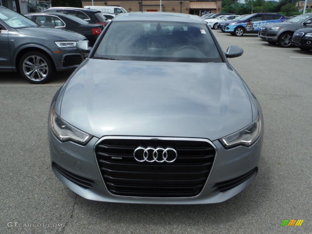 2015 A6 2.0T Premium Plus quattro Sedan - Quartz Gray Metallic / Black photo #6