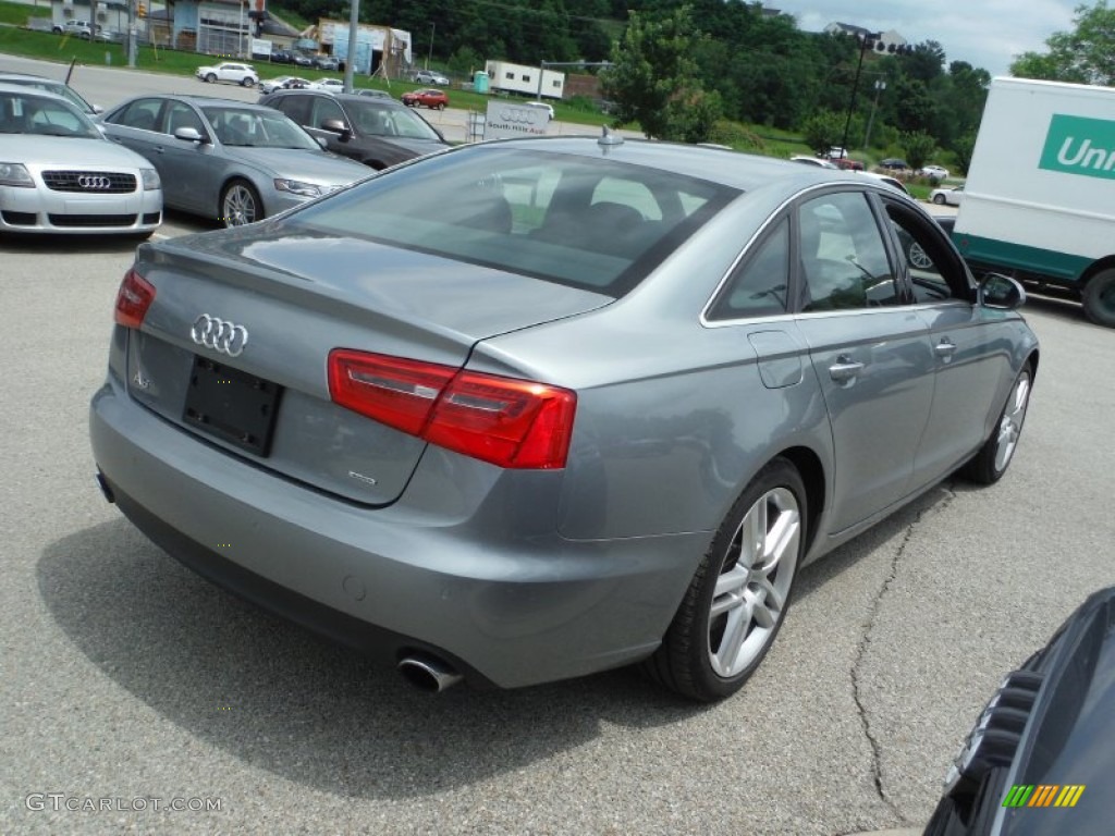 2015 A6 2.0T Premium Plus quattro Sedan - Quartz Gray Metallic / Black photo #12