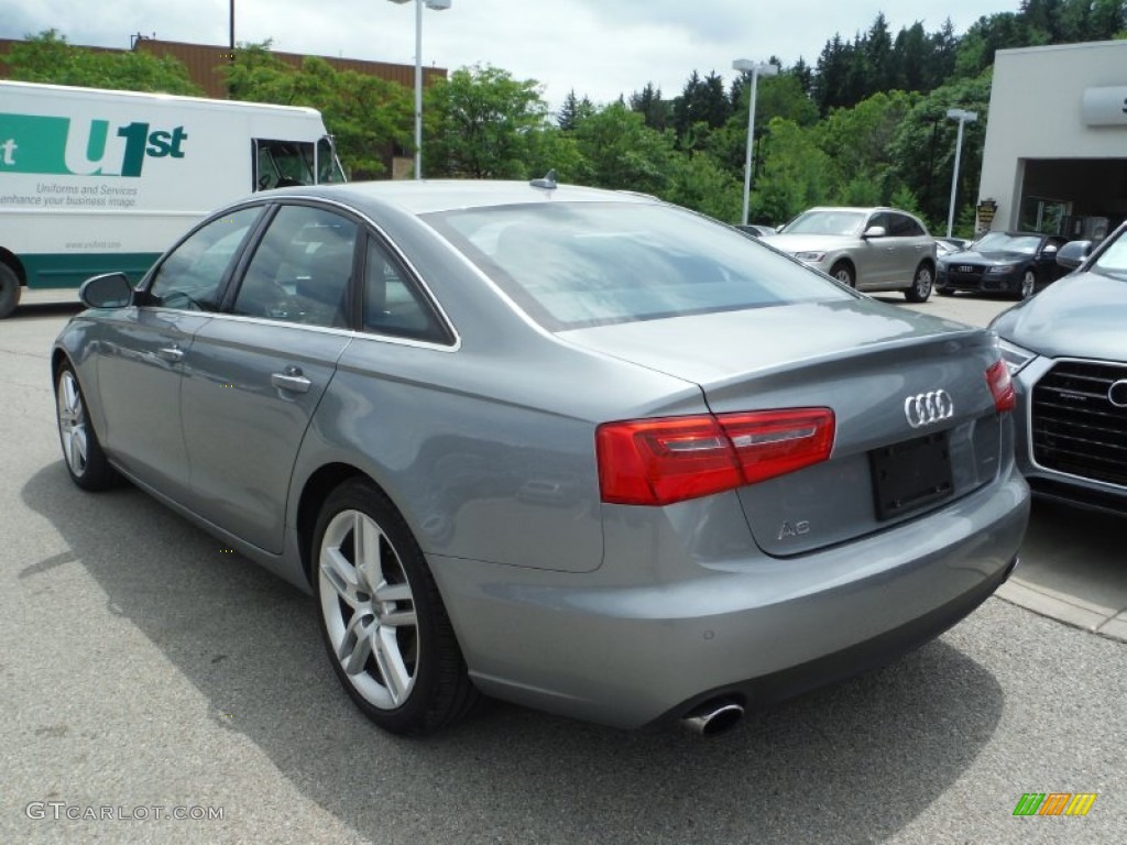 2015 A6 2.0T Premium Plus quattro Sedan - Quartz Gray Metallic / Black photo #14