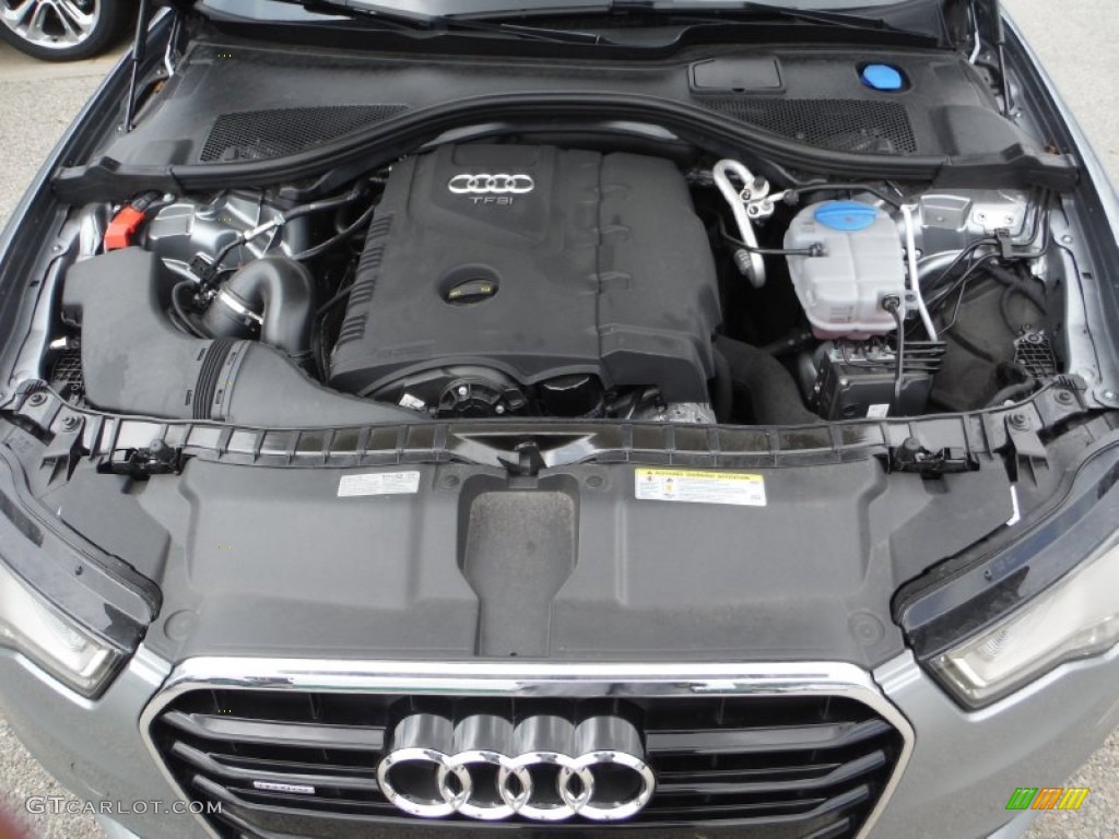 2015 A6 2.0T Premium Plus quattro Sedan - Quartz Gray Metallic / Black photo #15