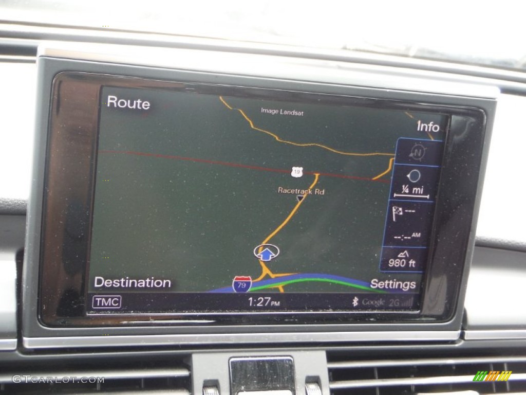 2015 A6 2.0T Premium Plus quattro Sedan - Quartz Gray Metallic / Black photo #22