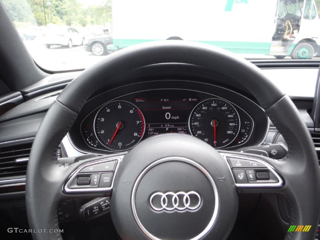 2015 A6 2.0T Premium Plus quattro Sedan - Quartz Gray Metallic / Black photo #27