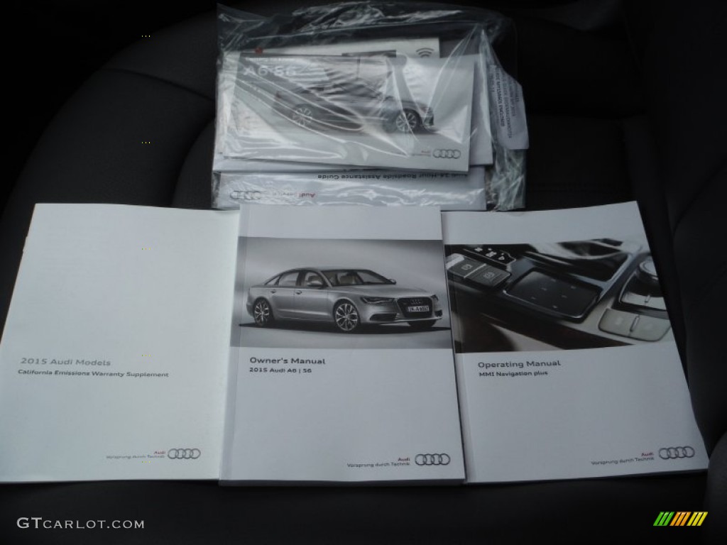 2015 A6 2.0T Premium Plus quattro Sedan - Quartz Gray Metallic / Black photo #37