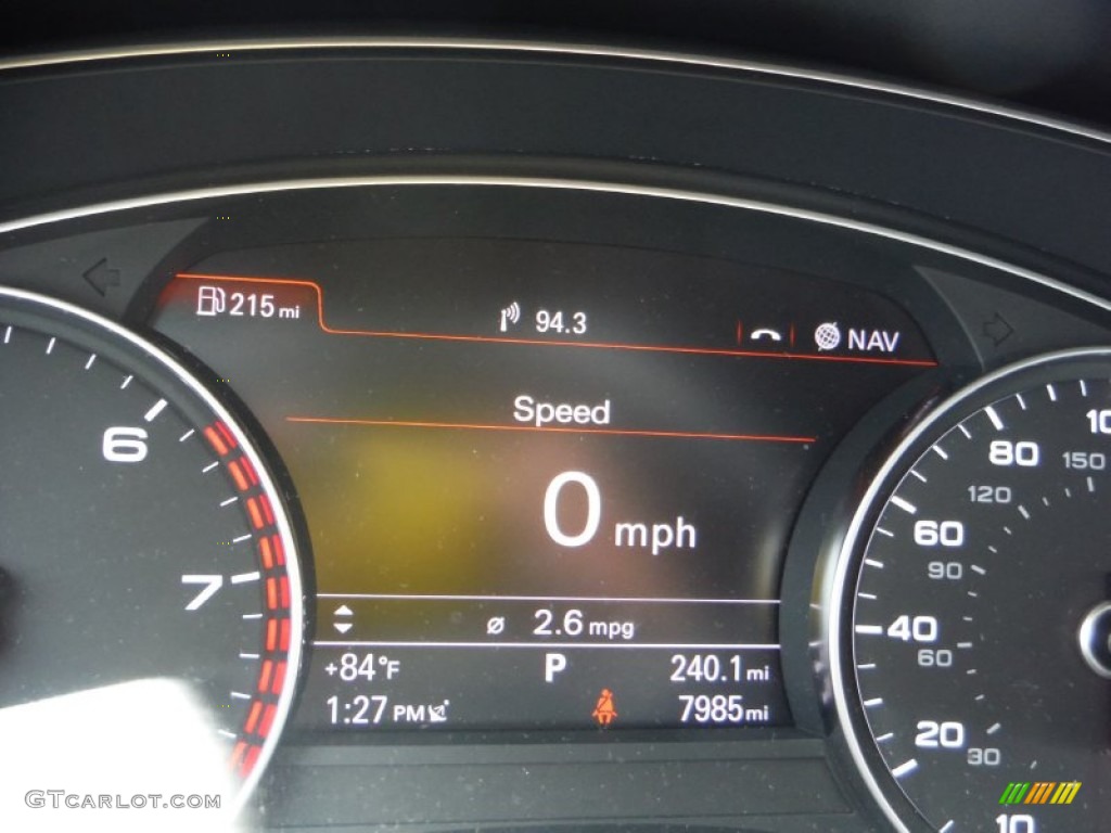2015 A6 2.0T Premium Plus quattro Sedan - Quartz Gray Metallic / Black photo #40