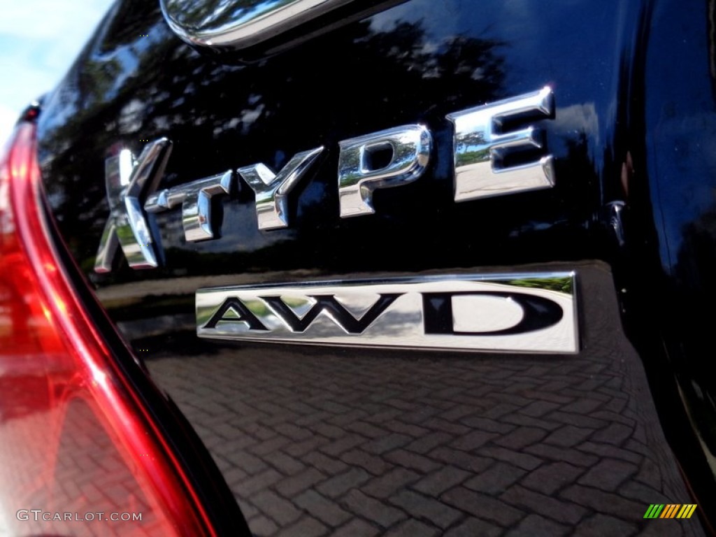 2008 X-Type 3.0 Sedan - Ebony Black / Champagne photo #4