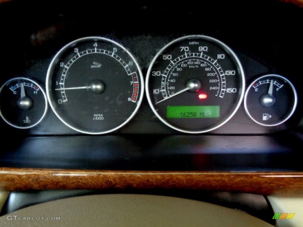 2008 X-Type 3.0 Sedan - Ebony Black / Champagne photo #10