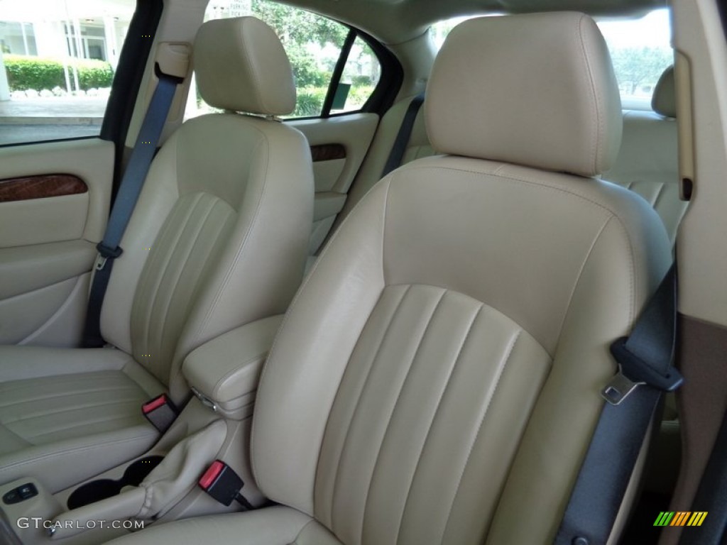 2008 X-Type 3.0 Sedan - Ebony Black / Champagne photo #12
