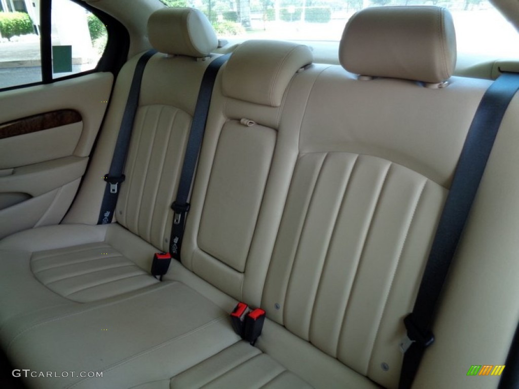 2008 X-Type 3.0 Sedan - Ebony Black / Champagne photo #14
