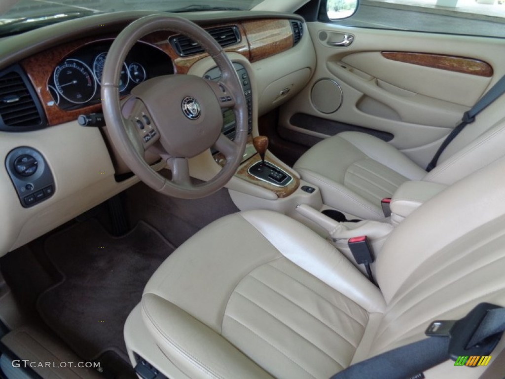 2008 X-Type 3.0 Sedan - Ebony Black / Champagne photo #20