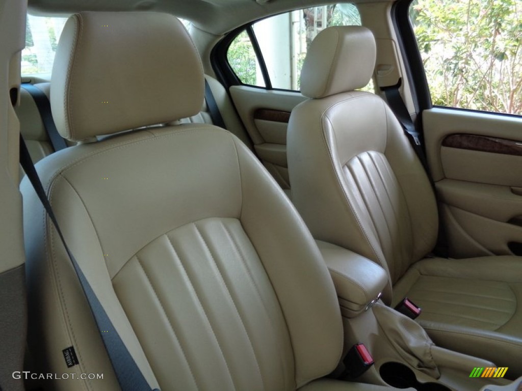 2008 X-Type 3.0 Sedan - Ebony Black / Champagne photo #35