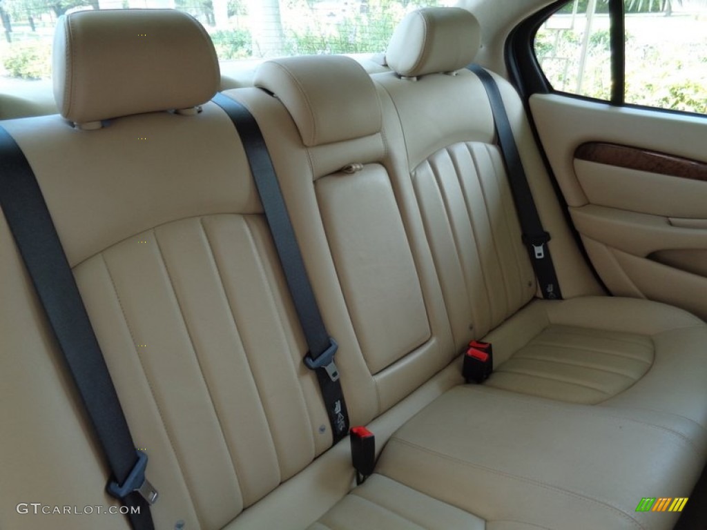 2008 X-Type 3.0 Sedan - Ebony Black / Champagne photo #37
