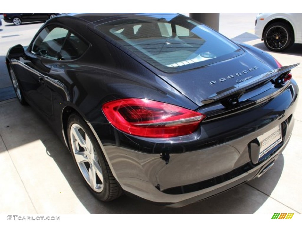 Jet Black Metallic 2016 Porsche Cayman Standard Cayman Model Exterior Photo #105601146