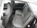 2016 Audi S7 Black w/Diamond Stitching Interior Rear Seat Photo