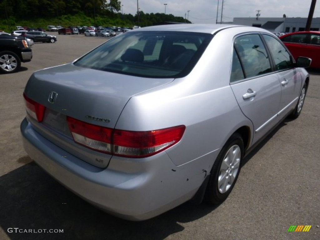 2003 Accord LX Sedan - Satin Silver Metallic / Black photo #4