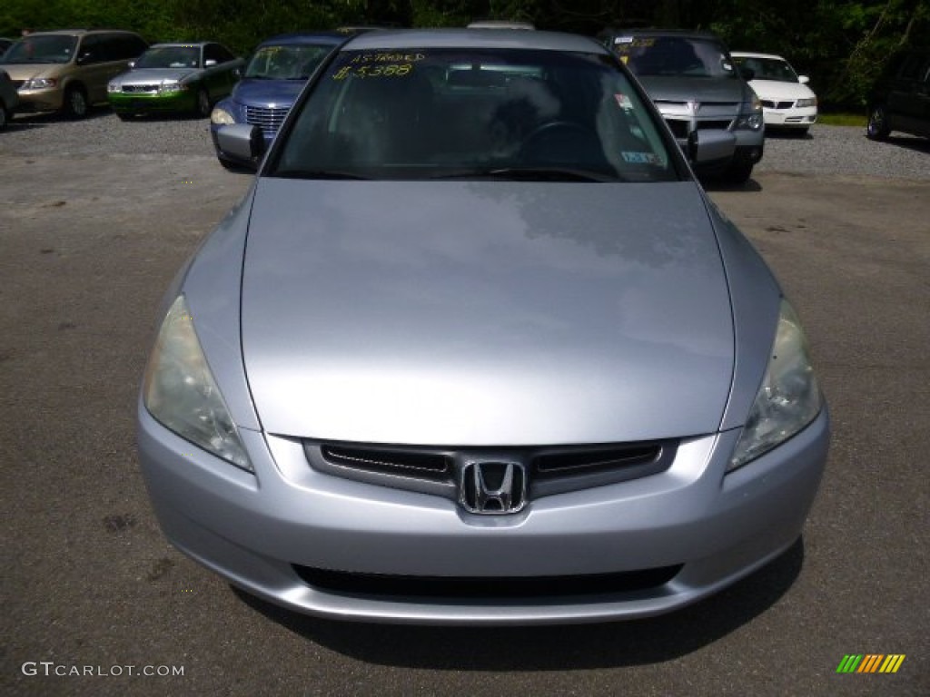2003 Accord LX Sedan - Satin Silver Metallic / Black photo #6