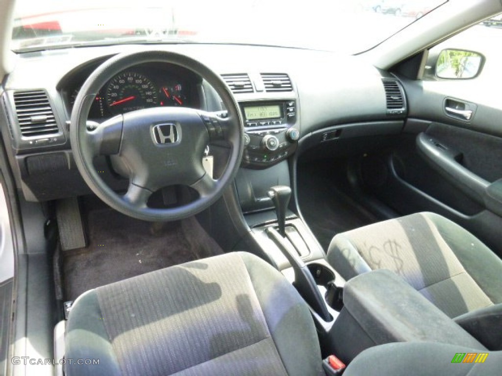 2003 Accord LX Sedan - Satin Silver Metallic / Black photo #10