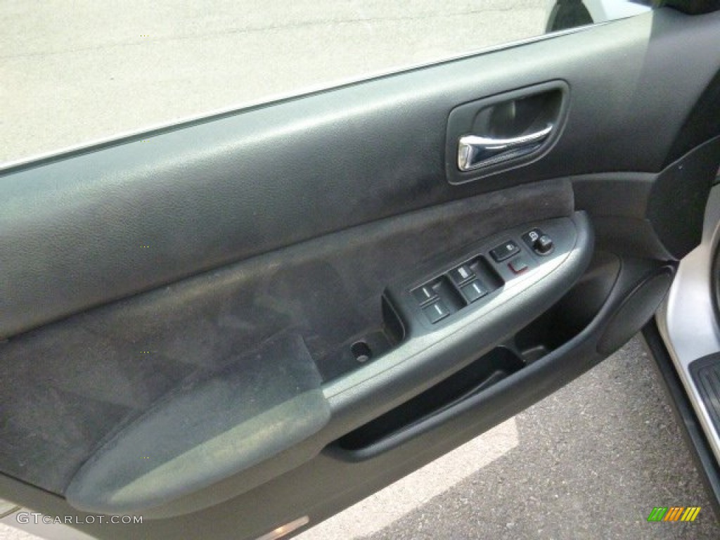 2003 Accord LX Sedan - Satin Silver Metallic / Black photo #11