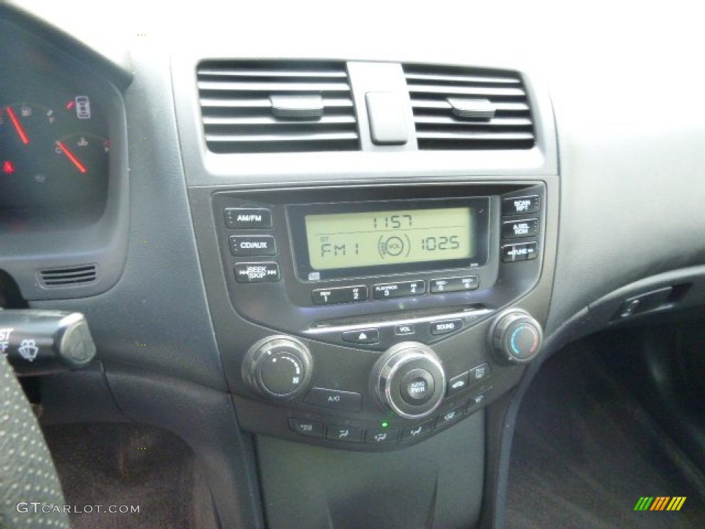 2003 Accord LX Sedan - Satin Silver Metallic / Black photo #13