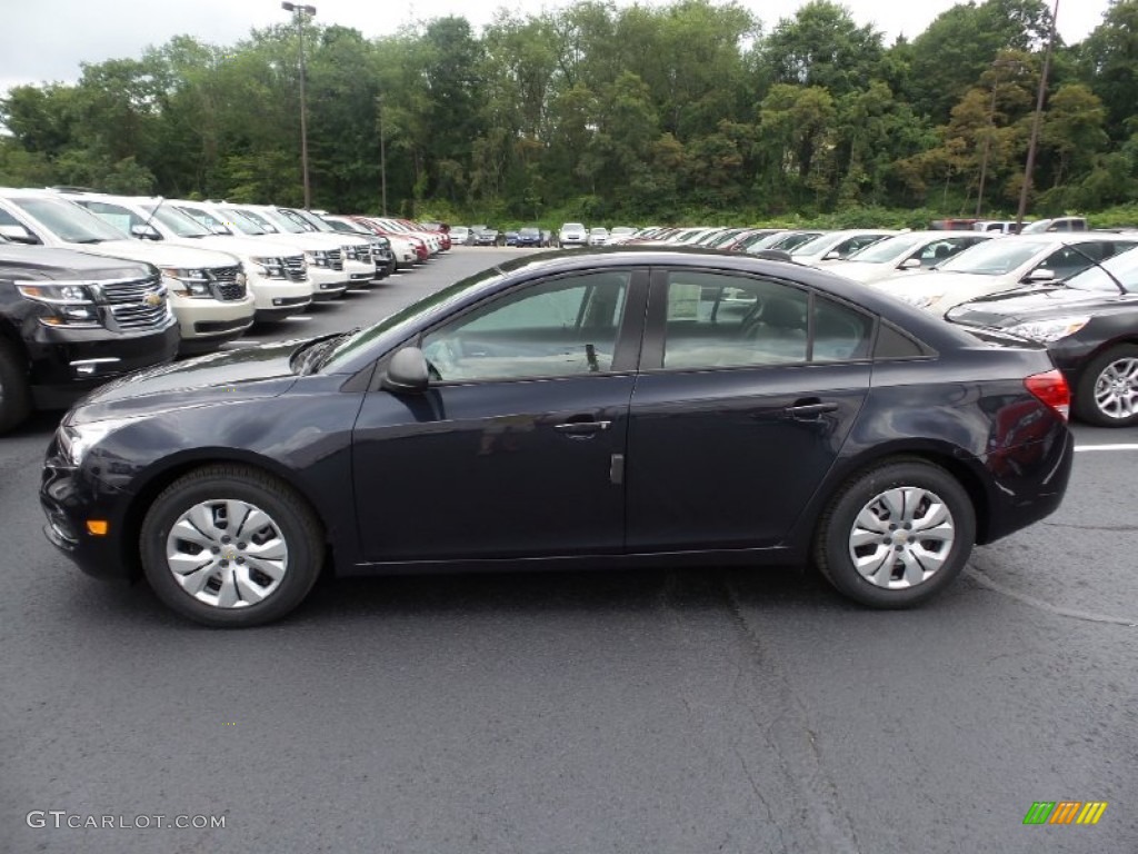 2016 Cruze Limited LS - Blue Ray Metallic / Jet Black/Medium Titanium photo #9