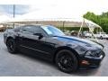 2014 Black Ford Mustang V6 Premium Coupe  photo #1