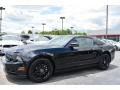 2014 Black Ford Mustang V6 Premium Coupe  photo #7