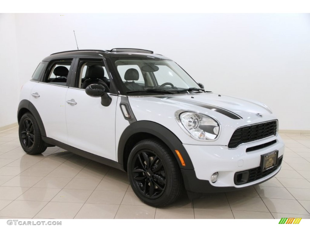 2011 Cooper S Countryman - Light White / Carbon Black photo #1