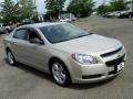 2010 Gold Mist Metallic Chevrolet Malibu LS Sedan  photo #3