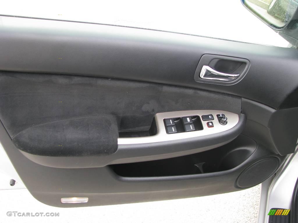2006 Accord EX Sedan - Alabaster Silver Metallic / Black photo #8