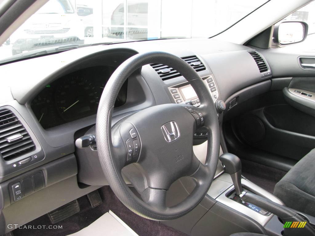 2006 Accord EX Sedan - Alabaster Silver Metallic / Black photo #9