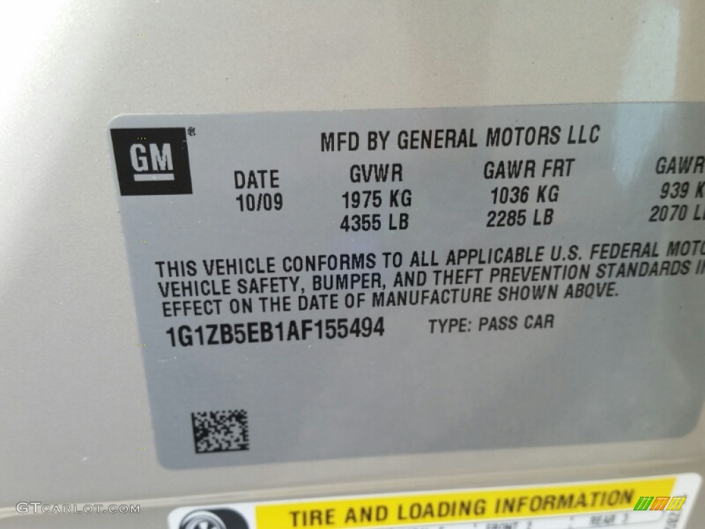 2010 Malibu LS Sedan - Gold Mist Metallic / Cocoa/Cashmere photo #17