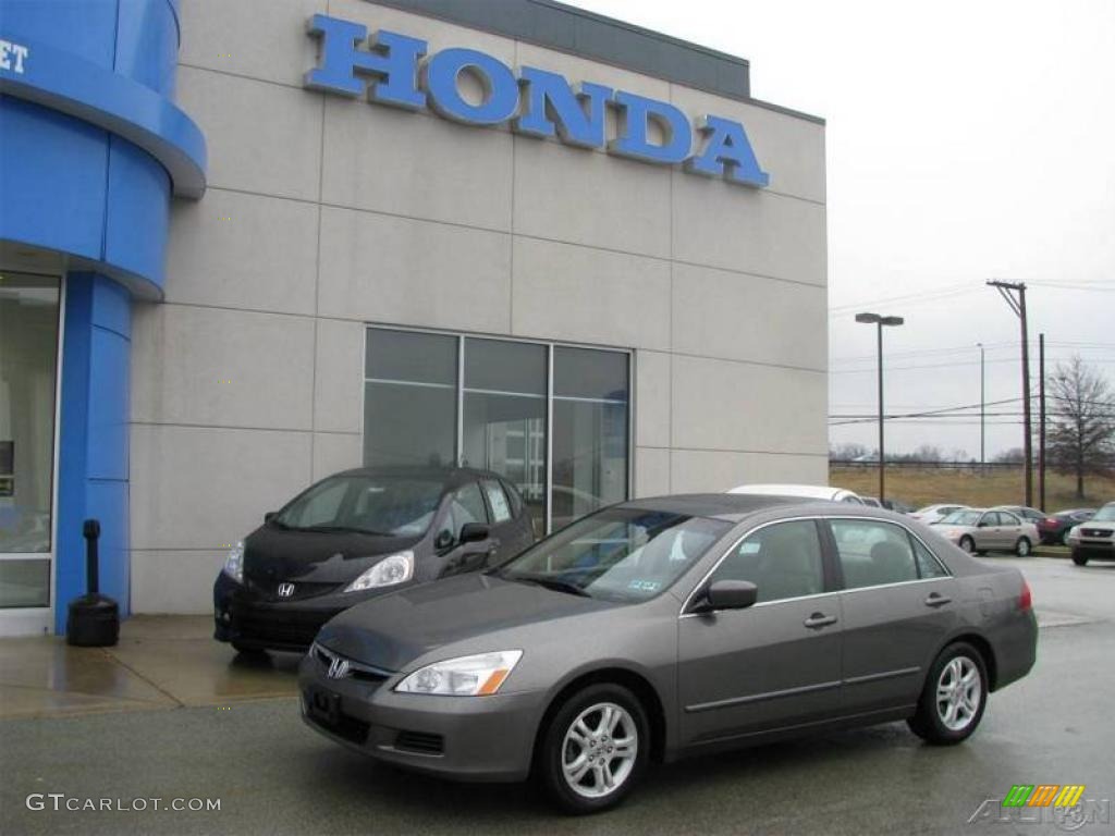 2006 Accord EX-L Sedan - Carbon Bronze Pearl / Black photo #1