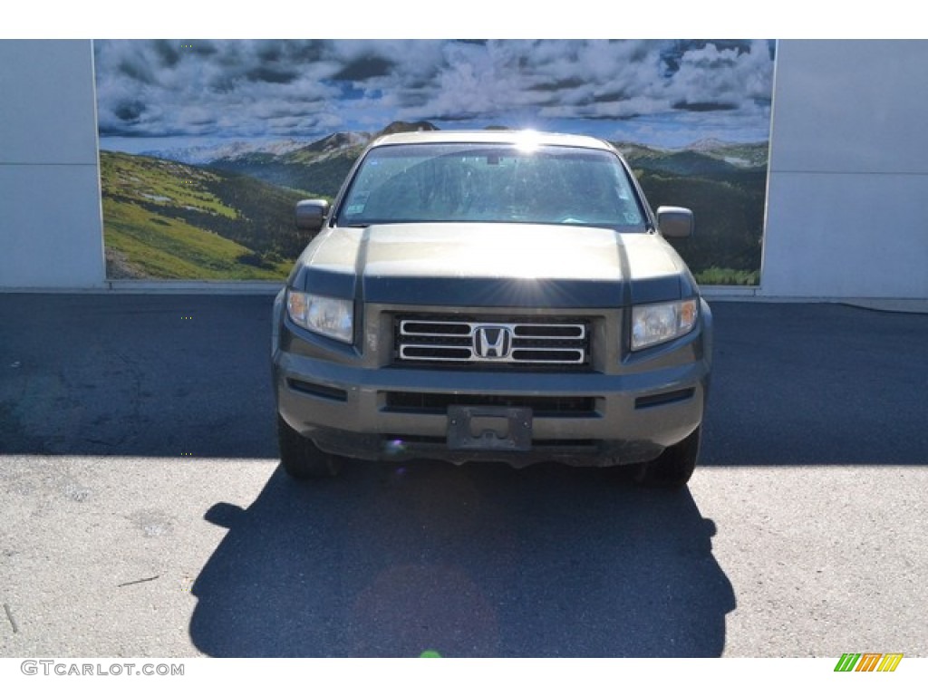 2006 Ridgeline RTL - Amazon Green Metallic / Gray photo #6