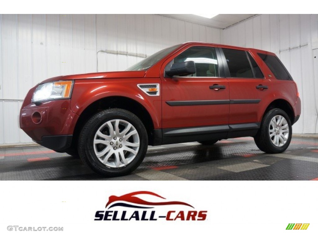 2008 LR2 SE - Rimini Red Metallic / Alpaca Beige photo #1