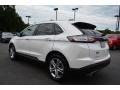 2015 White Platinum Metallic Ford Edge Titanium  photo #25