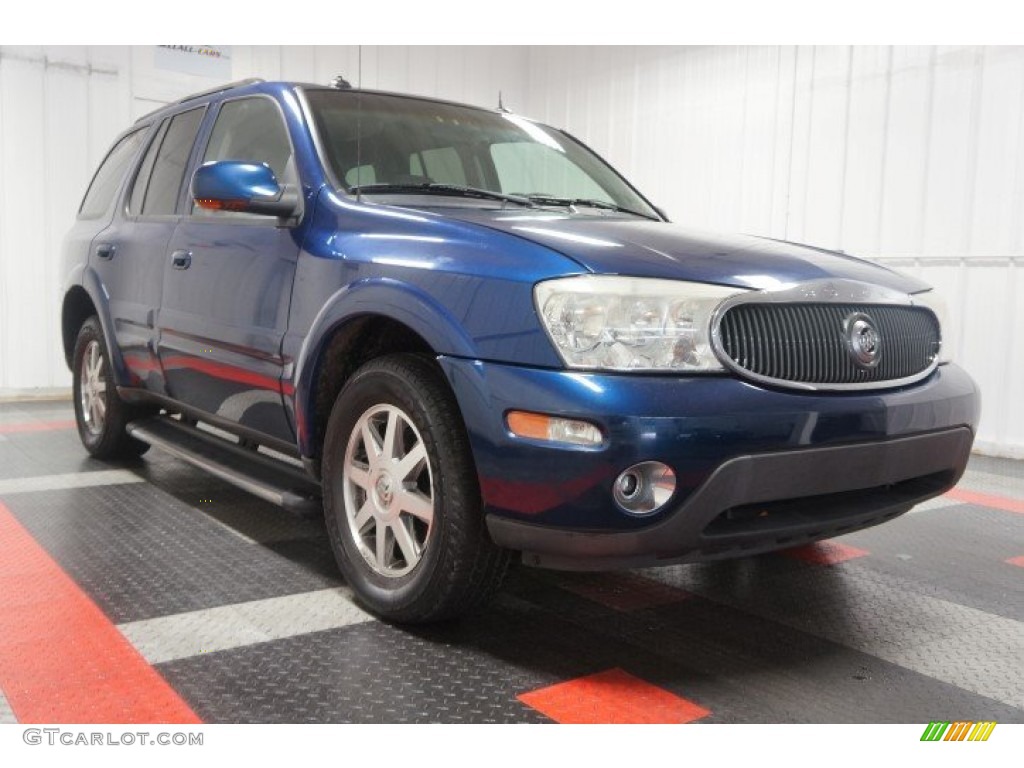2004 Rainier CXL AWD - Indigo Blue Metallic / Light Cashmere photo #5