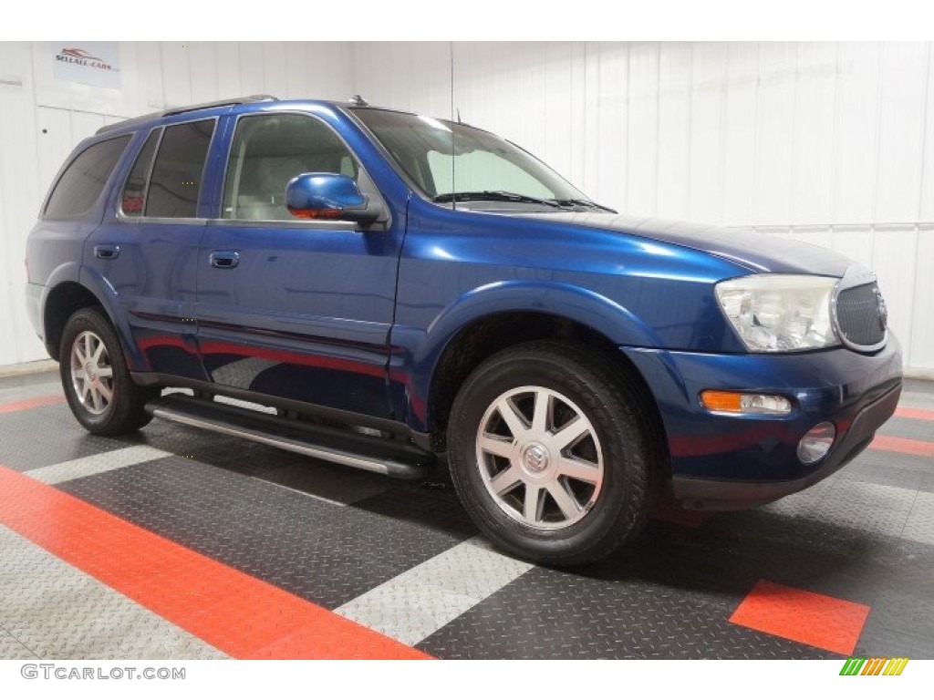 2004 Rainier CXL AWD - Indigo Blue Metallic / Light Cashmere photo #6
