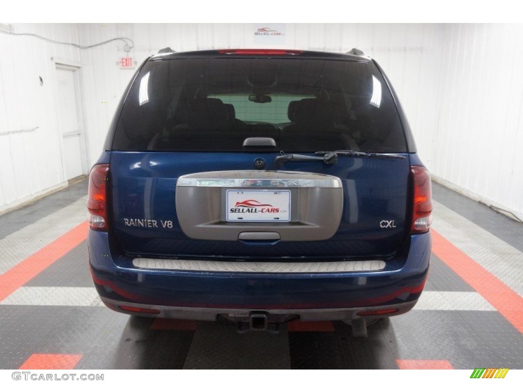 2004 Rainier CXL AWD - Indigo Blue Metallic / Light Cashmere photo #9