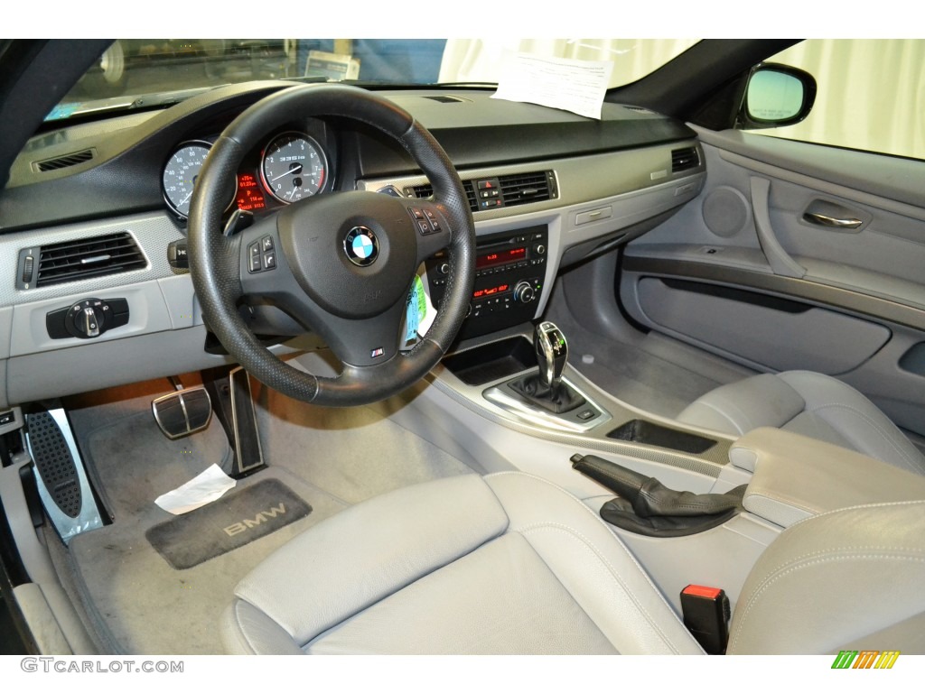 Gray Dakota Leather Interior 2011 BMW 3 Series 335is Coupe Photo #105606090
