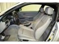Gray Dakota Leather Front Seat Photo for 2011 BMW 3 Series #105606126