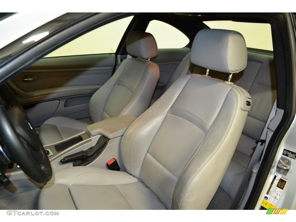 2011 3 Series 335is Coupe - Titanium Silver Metallic / Gray Dakota Leather photo #14