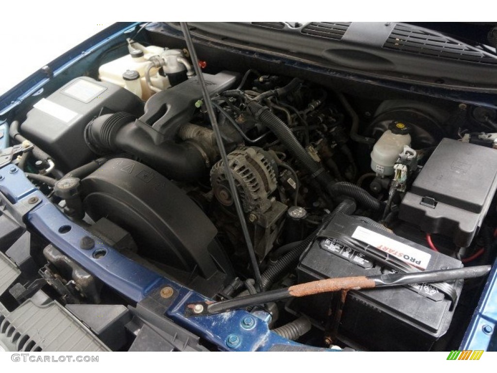2004 Rainier CXL AWD - Indigo Blue Metallic / Light Cashmere photo #43