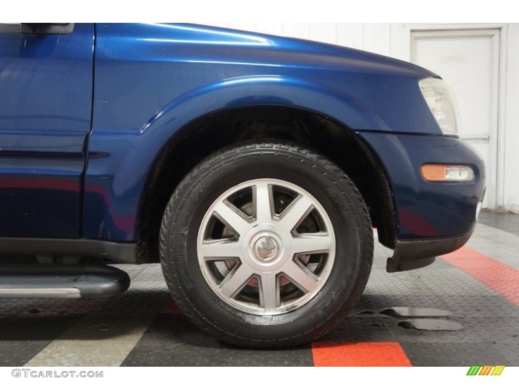 2004 Rainier CXL AWD - Indigo Blue Metallic / Light Cashmere photo #46