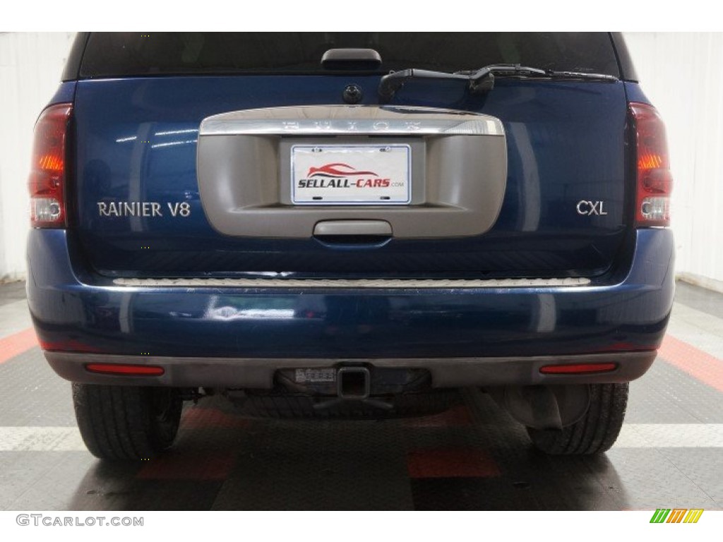 2004 Rainier CXL AWD - Indigo Blue Metallic / Light Cashmere photo #59
