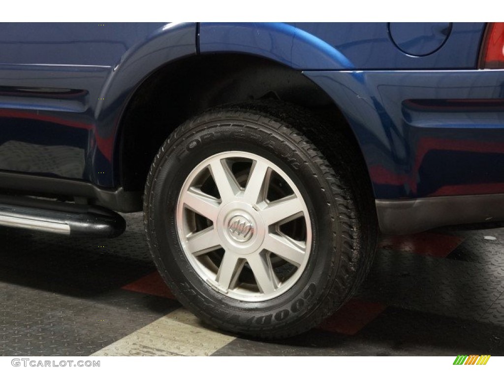 2004 Rainier CXL AWD - Indigo Blue Metallic / Light Cashmere photo #61