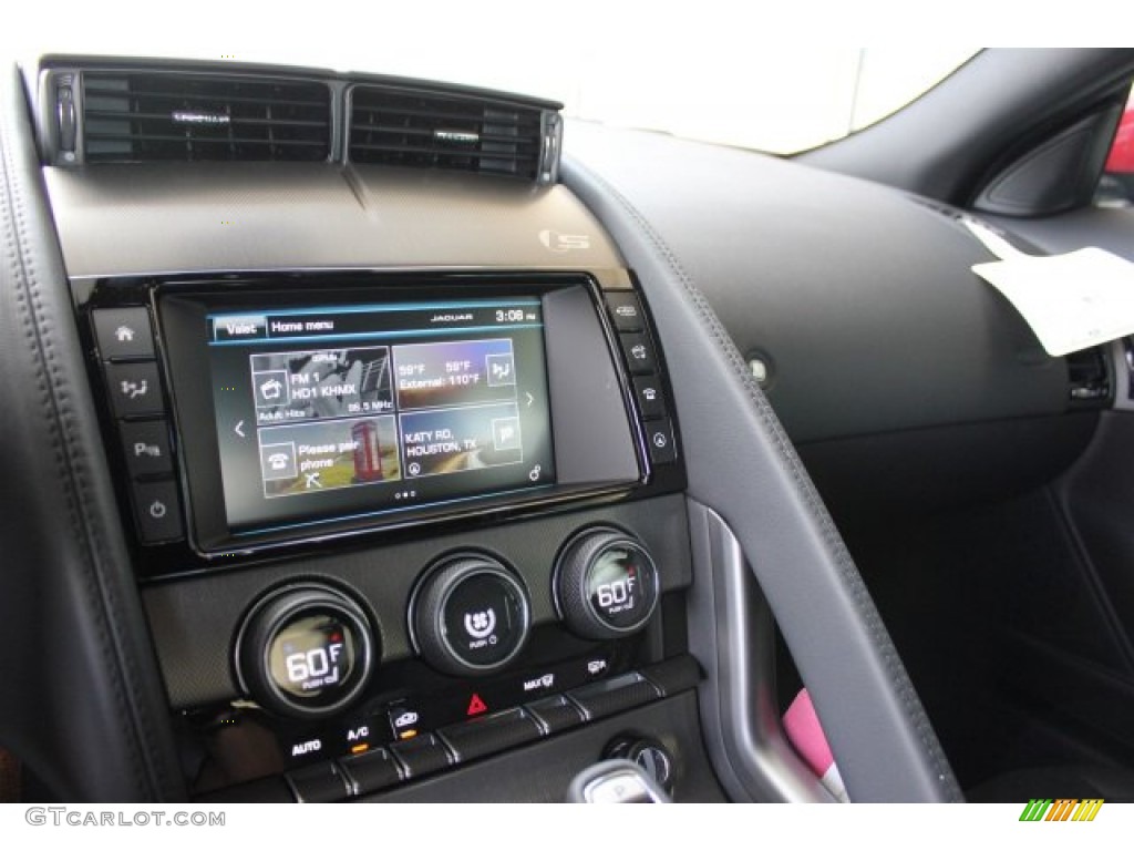 2016 Jaguar F-TYPE S AWD Coupe Controls Photo #105607765